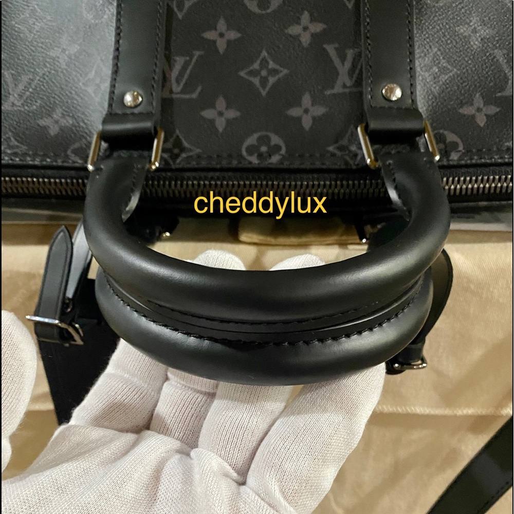 🖤🖤🖤AUTHENTIC LV KEEPALL BANDOULIÈRE 45 ECLIPSE - Picture 10 of 15